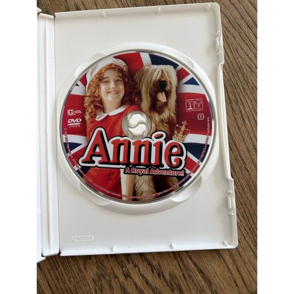 Annie A Royal Adventure DVD 1995 Family Movie Joan Collins Johnson Pre-Owned - Picture 3 of 4